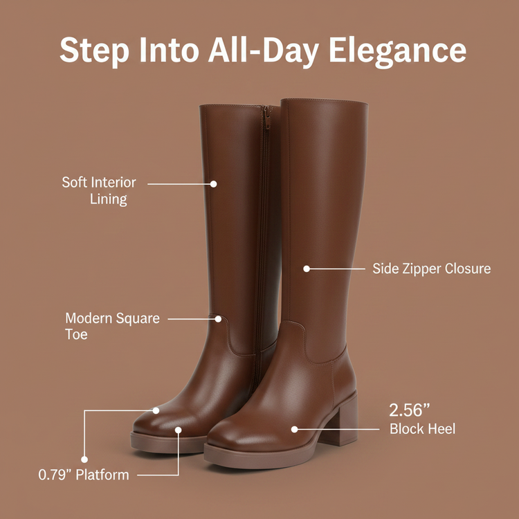 <p>Full-Length Side Zipper</p>
