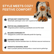 Halloween Crochet Pumpkin Sweater