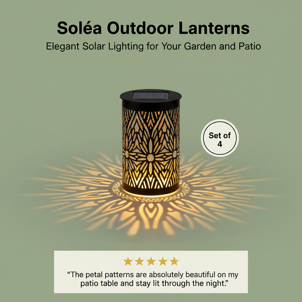 Soléa Outdoor Lanterns