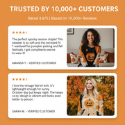 Halloween Crochet Pumpkin Sweater