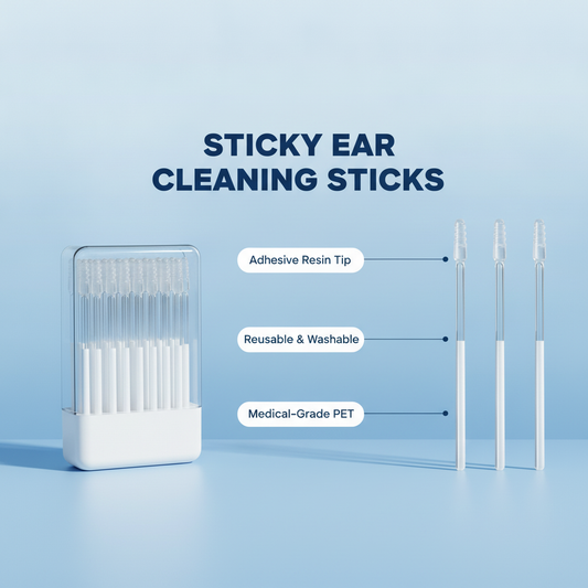 Sticky Ear Cleaning Sticks